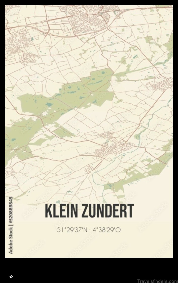 explore the map of klein zundert netherlands
