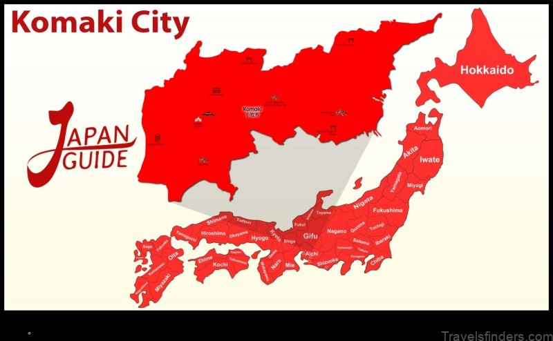 explore the map of komaki japan with this handy guide