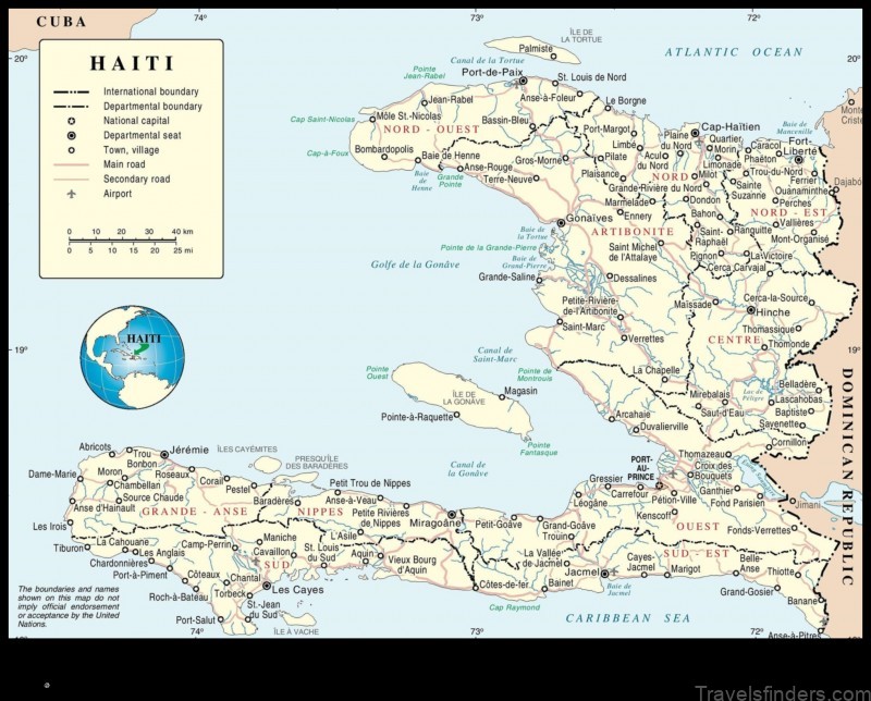 explore the map of kotdefe haiti