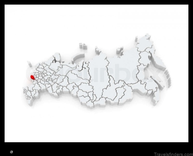 explore the map of kurskaya oblast russian federation