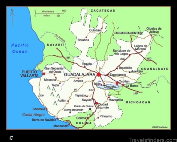 explore the map of la cienega mexico a fascinating town in the state of jalisco