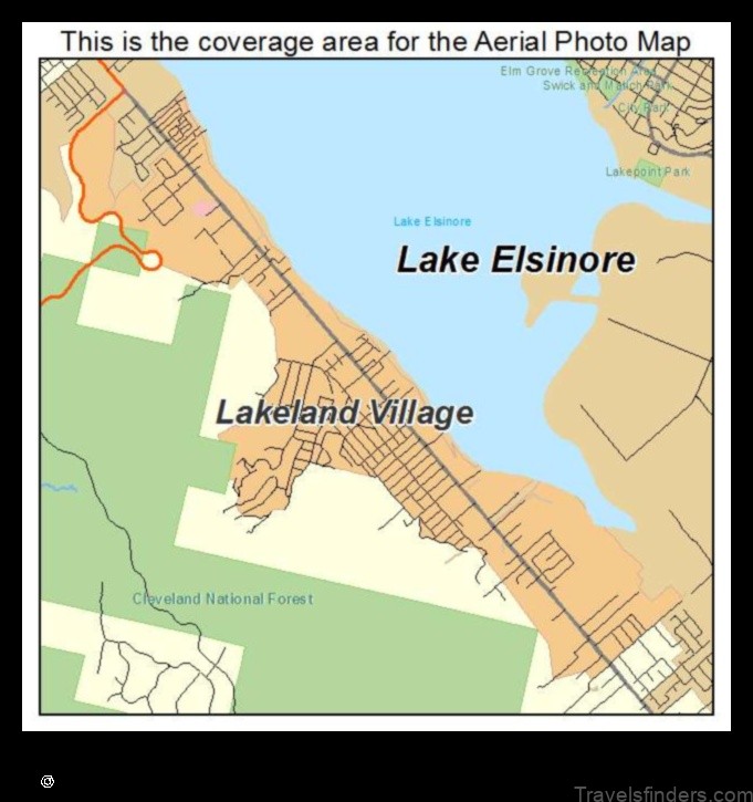 Map of Lakeland Village United States