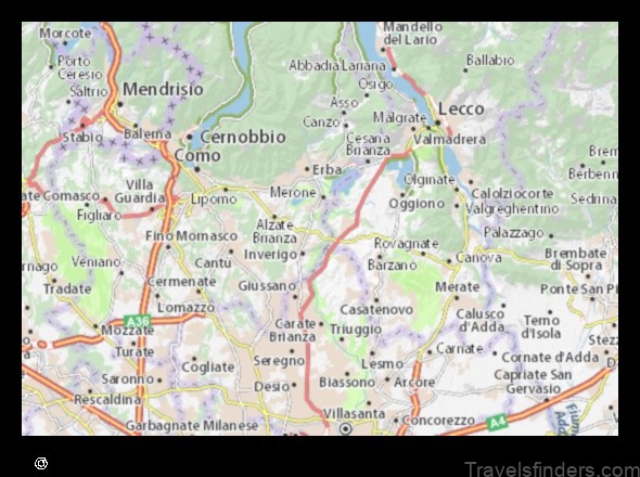 explore the map of lambrugo italy with this handy guide