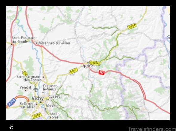 explore the map of lapalisse france with this handy guide