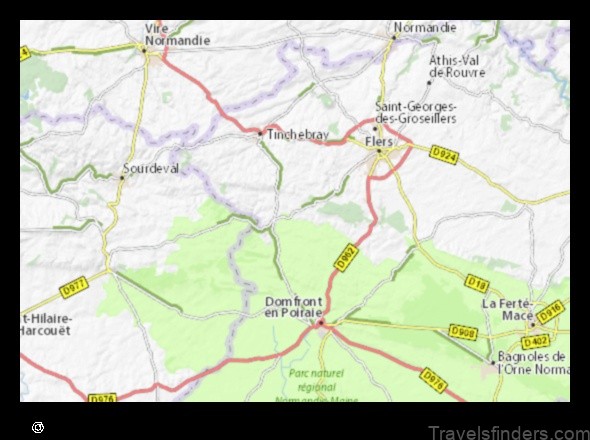 explore the map of larchamp france