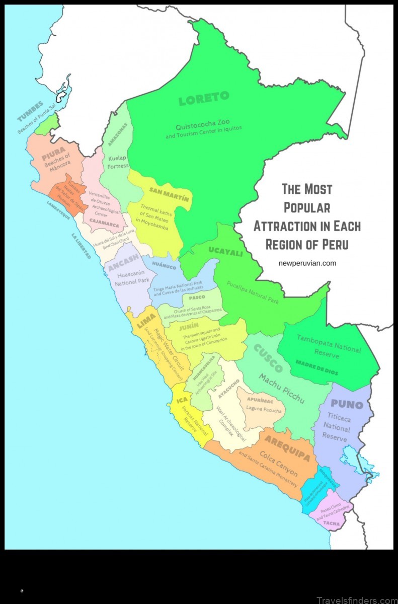 Map of Las Pirias Peru