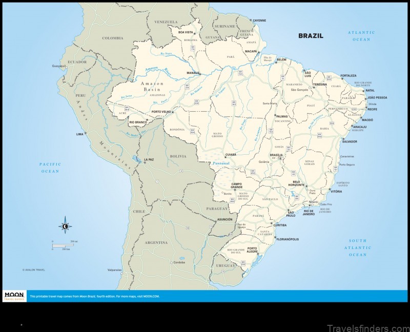 Map of Lauro Muller Brazil