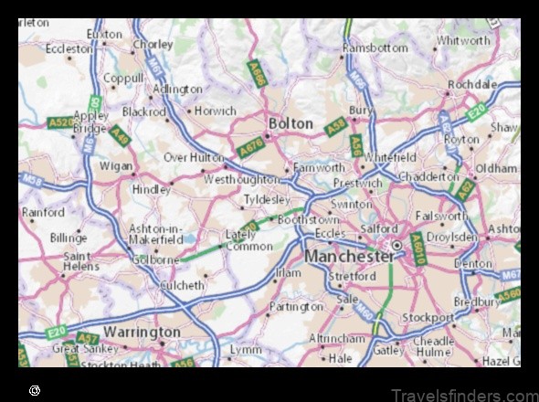 explore the map of little hulton united kingdom