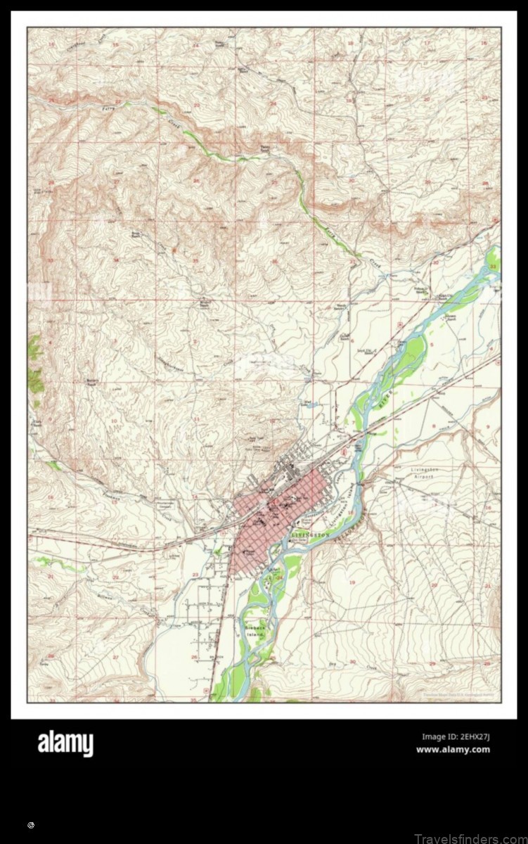 Map of Livingston United States