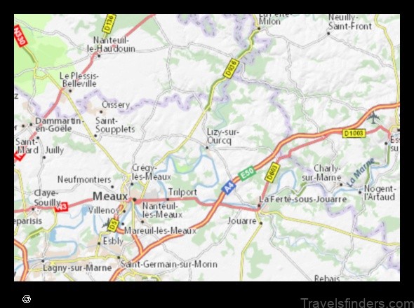 explore the map of lizy sur ourcq france