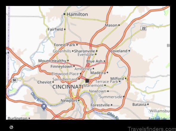 Map of Lockland United States