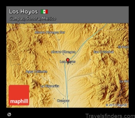 explore the map of loma de los hoyos mexico with this handy guide