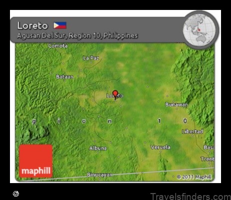 explore the map of loreto philippines