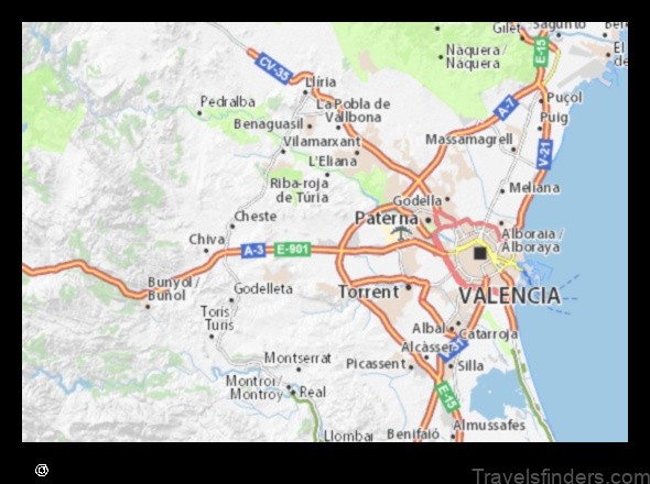 explore the map of loriguilla spain