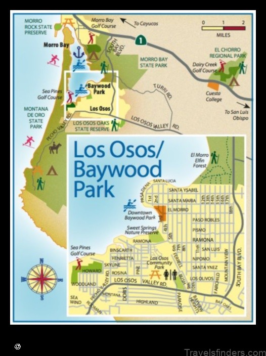 explore the map of los osos united states a guide to the area