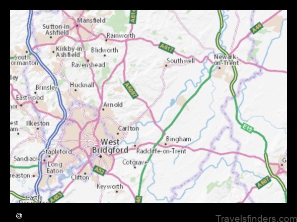 Map of Lowdham United Kingdom