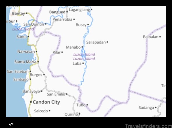 explore the map of luba philippines