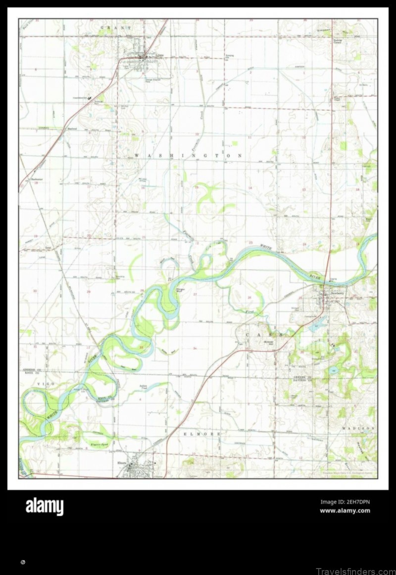Map of Lyons United States