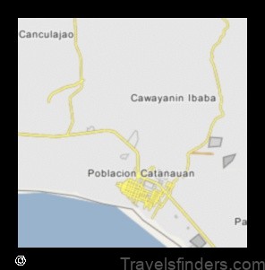 Map of Madulao Philippines