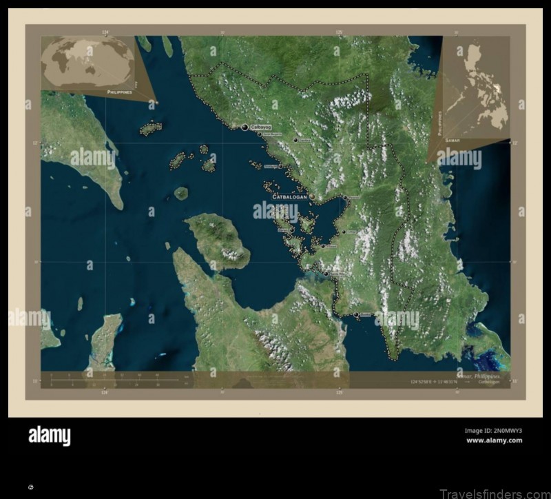 Map of Malajog Philippines