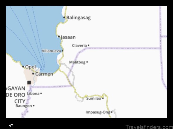 explore the map of malitbog philippines