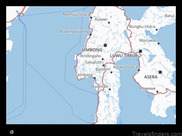 explore the map of mamasa indonesia