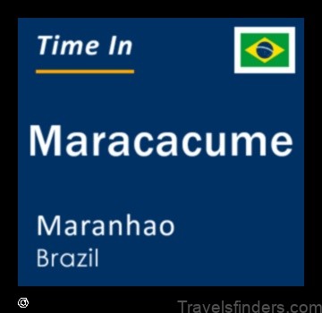 Map of Maracaçumé Brazil