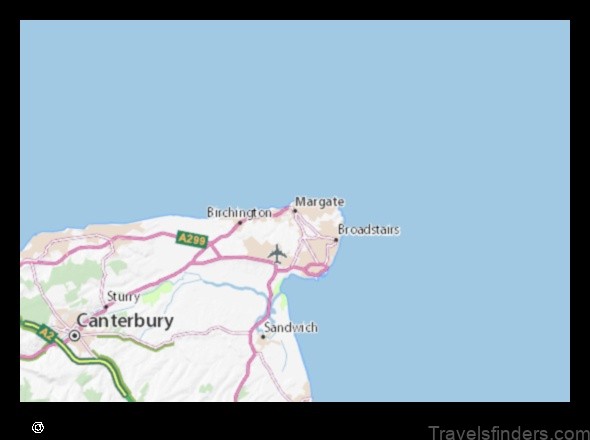 explore the map of margate united kingdom