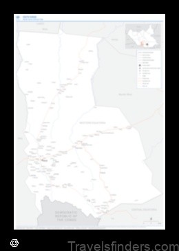 explore the map of maridi south sudan the republic of