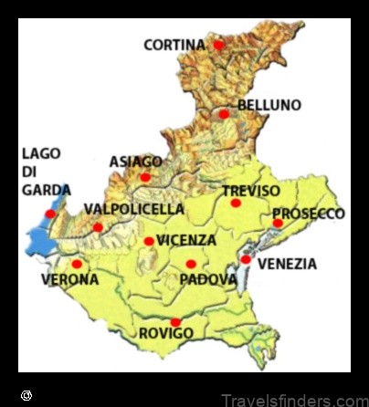 Map of Maser Italy