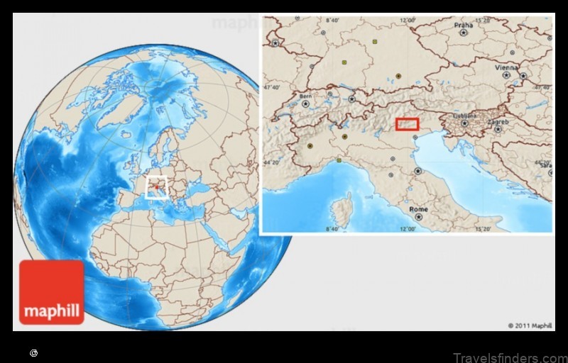 Map of Maser Italy