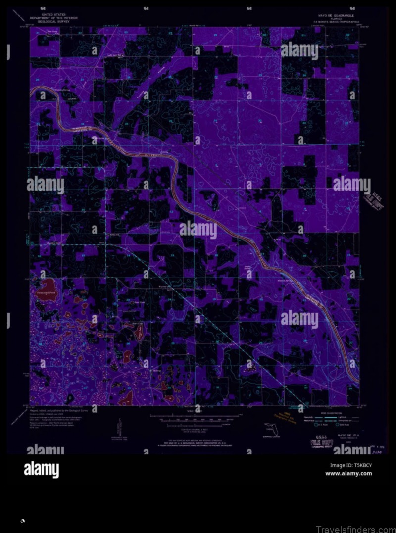 Map of Mayo United States