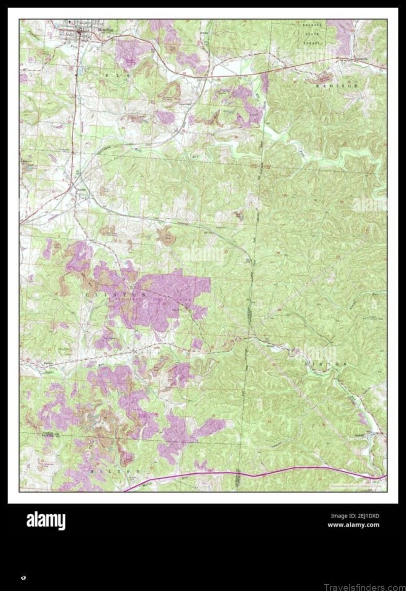 Map of McArthur United States