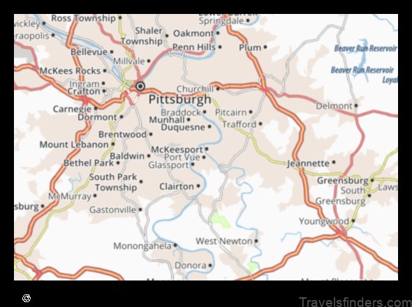 explore the map of mckeesport united states