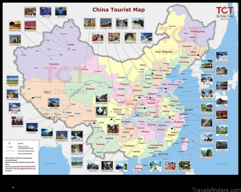 Map of Micheng China