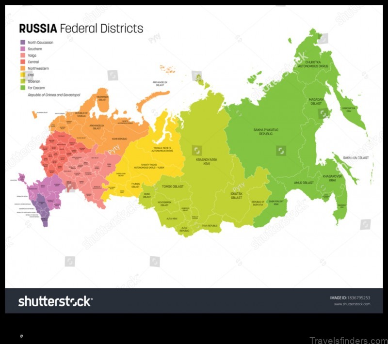 explore the map of mindyak russian federation