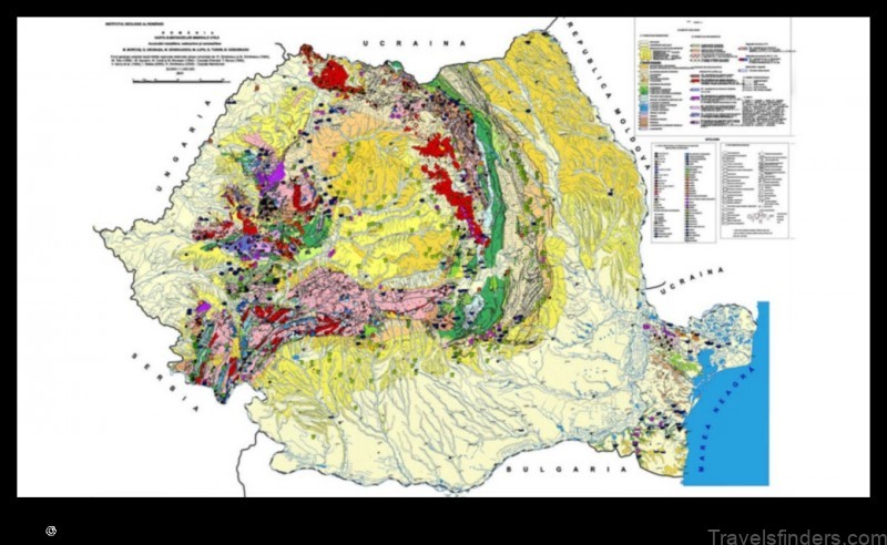 explore the map of mineri romania a guide to the countrys mining industry