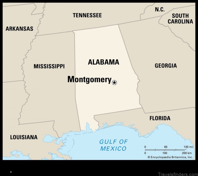 explore the map of montgomery united states