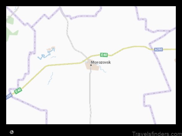 Map of Morozovsk Russian Federation