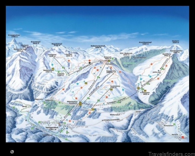 explore the map of mortschach austria