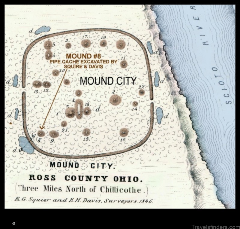 Map of Mound City United States