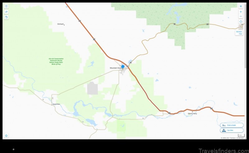 Map of Mountainhome United States