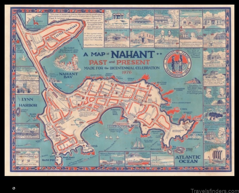 Map of Nahant United States