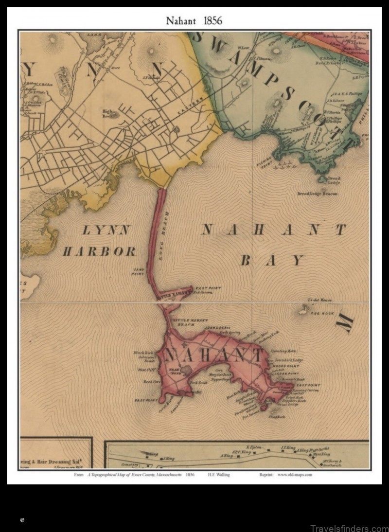 Map of Nahant United States