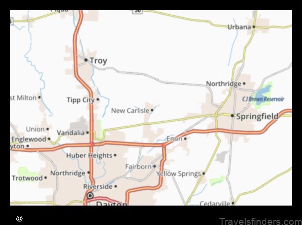 explore the map of new carlisle united states