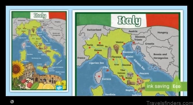 Map of Nonio Italy