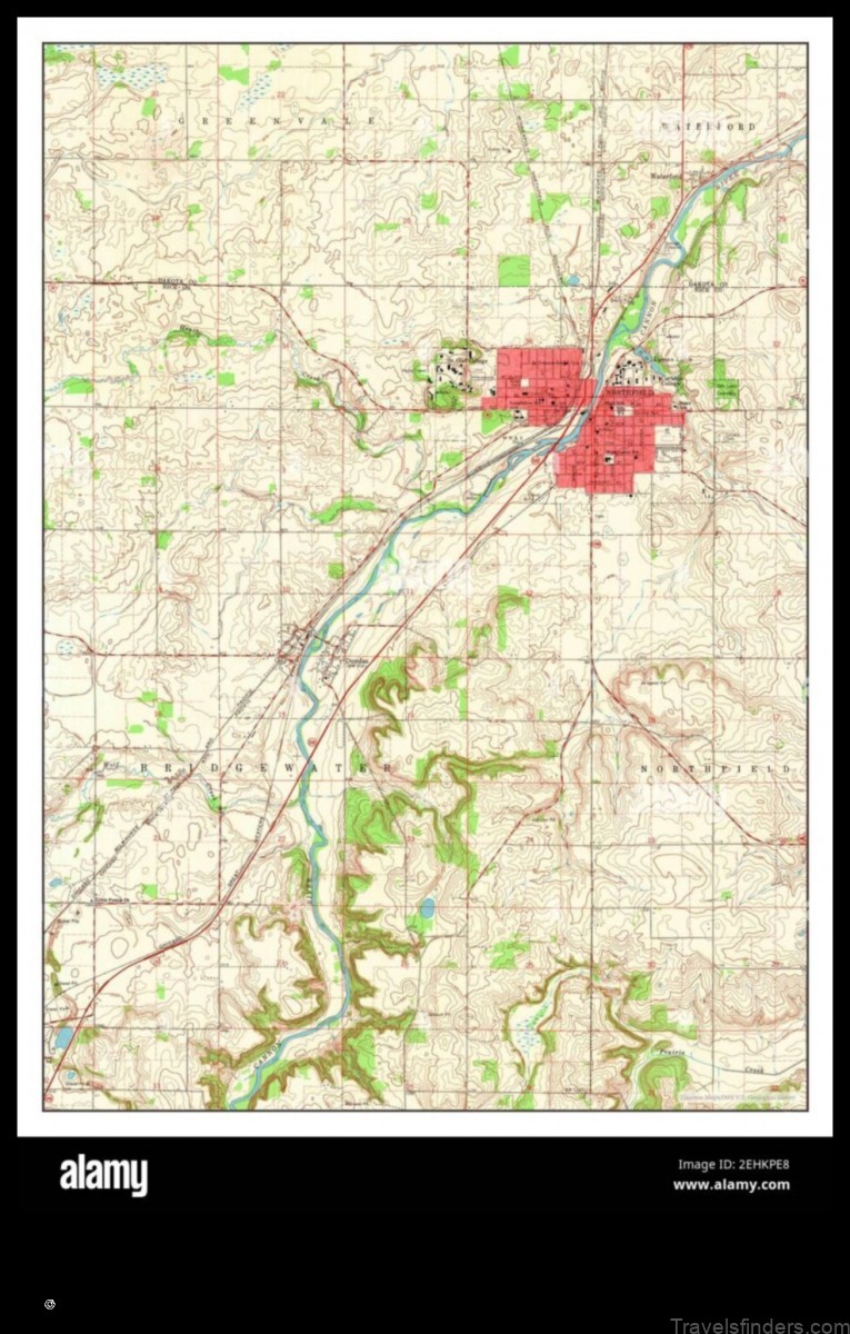 explore the map of northfield united states