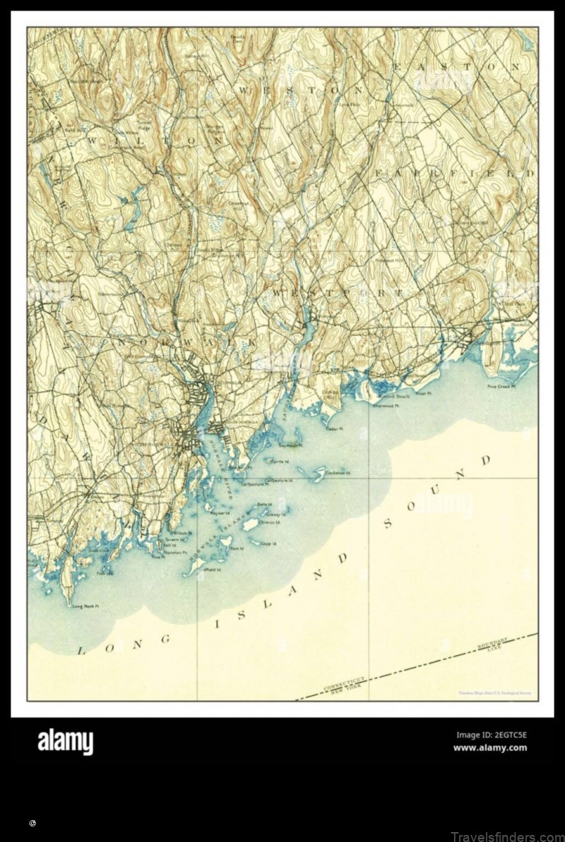 Map of Norwalk United States