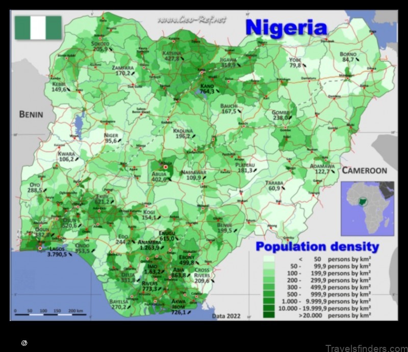 Map of Okpoga Nigeria