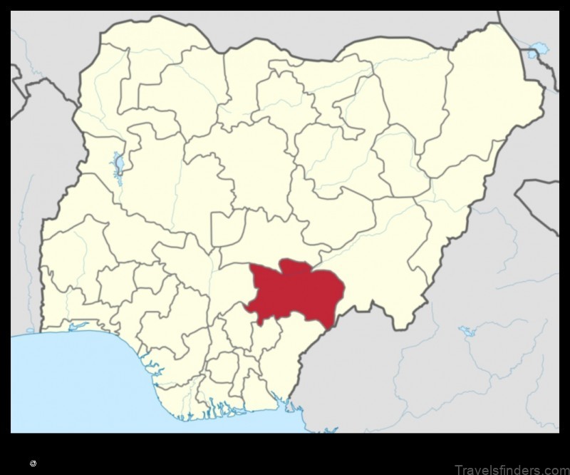 Map of Okpoga Nigeria